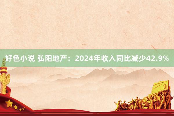 好色小说 弘阳地产：2024年收入同比减少42.9%